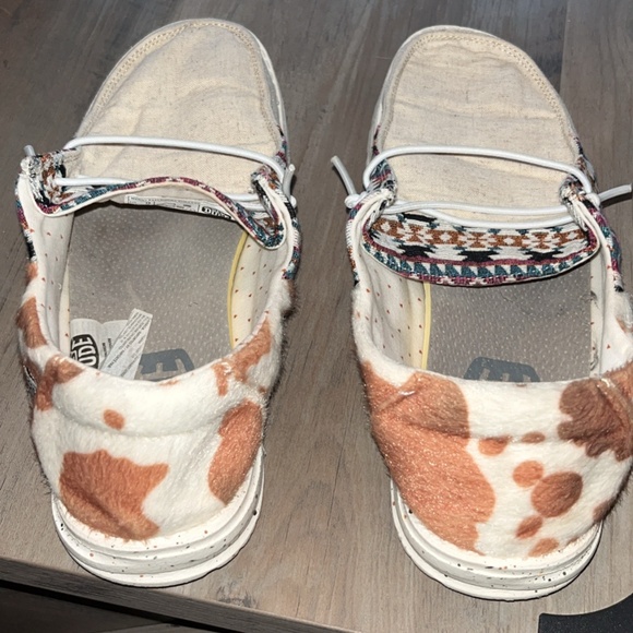 Hey Dude Wendy Patchwork Durango Size 9 Women - Picture 4 of 6